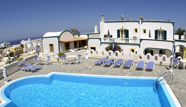 santorini image hotel. Pension Atlas Karterados Santorini Greece