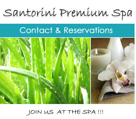 Santorini Premium Spa. Contact & Reservations