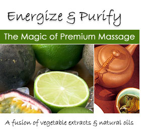 Energize & Purify. The Magic of Premimum Massage