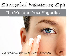 Santorini Manicure Spa. The World at Your Fingertips
