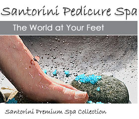 Santorini Pedicure Spa. The World at Your Feet