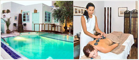 Beauty Spa at the Best Western Museum Spa Wellness Hotel in Santorini