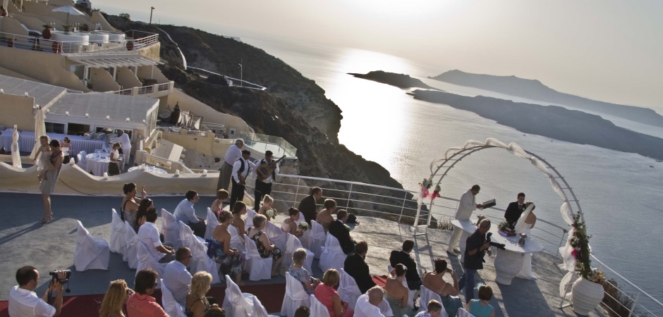 Wedding in Santorini